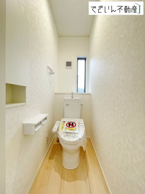 【トイレ】 | Cradle garden加須市水深第3【平屋】新築住宅 | ≪5号棟≫
現地(2026年3月撮影)