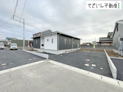 【外観】 | Cradle garden加須市水深第3【平屋】新築住宅 | ≪5号棟≫
現地(2026年3月撮影)