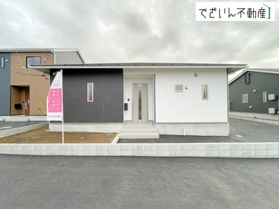 【外観】 | Cradle garden加須市水深第3【平屋】新築住宅 | ≪5号棟≫
現地(2026年3月撮影)