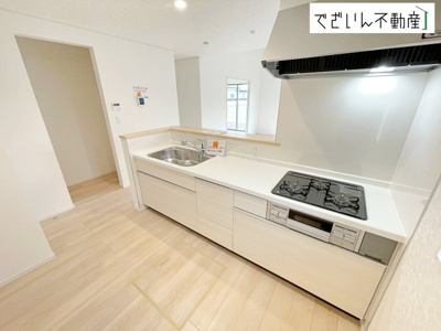 【キッチン】 | Cradle garden加須市水深第3【平屋】新築住宅 | ≪5号棟≫
現地(2026年3月撮影)