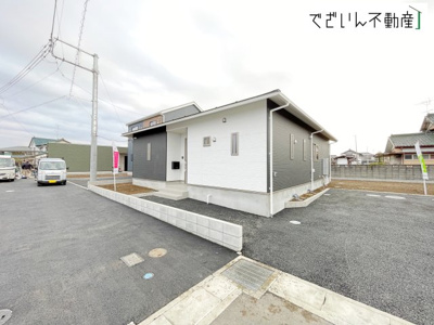 【外観】 | Cradle garden加須市水深第3【平屋】新築住宅 | ≪5号棟≫
現地(2026年3月撮影)