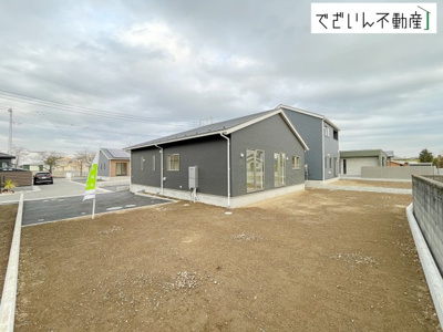 【外観】 | Cradle garden加須市水深第3【平屋】新築住宅 | ≪5号棟≫
現地(2026年3月撮影)