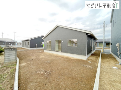 【外観】 | Cradle garden加須市水深第3【平屋】新築住宅 | ≪5号棟≫
現地(2026年3月撮影)