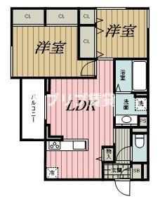 ヴィラージュの間取り