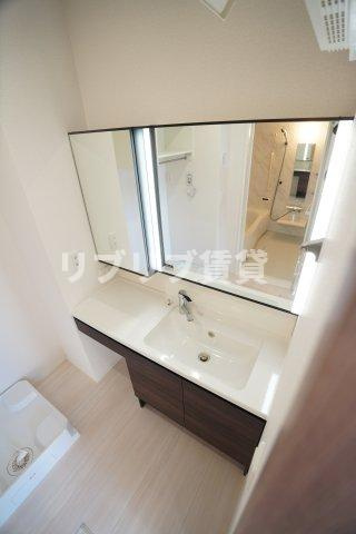 ヴィラージュの洗面所