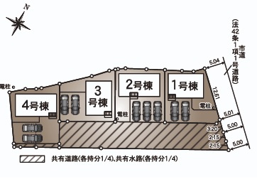 【区画図】 | クレイドルガーデン周南市大神第3三号地