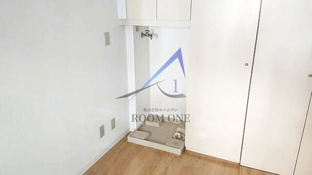 恵比寿ガーデンヒルズの設備|洗濯機置場です。