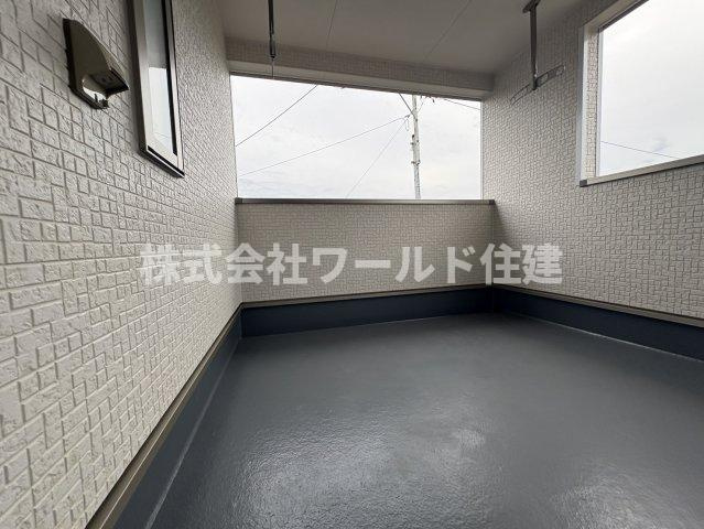 飯能市双柳第37のバルコニー