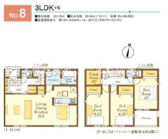 飯能市双柳第37の間取り
