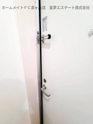 【玄関】 | フジパレス堺鳳駅北Ⅰ番館 | 玄関サムターン付き
※イメージ　同施工同タイプ
