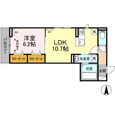 【間取り】 | D-room元本郷町