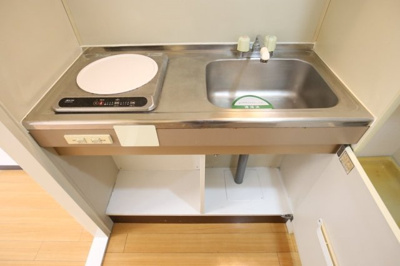 【キッチン】 | サンパレス南町 | 1口ＩＨコンロ