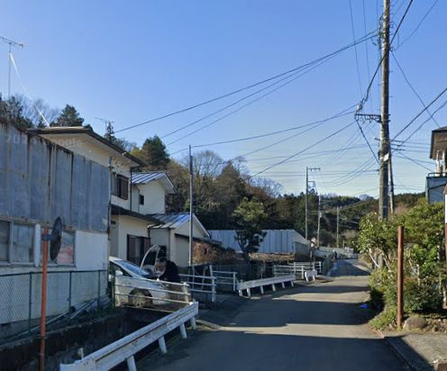 小田原市府川　建築条件なし売地