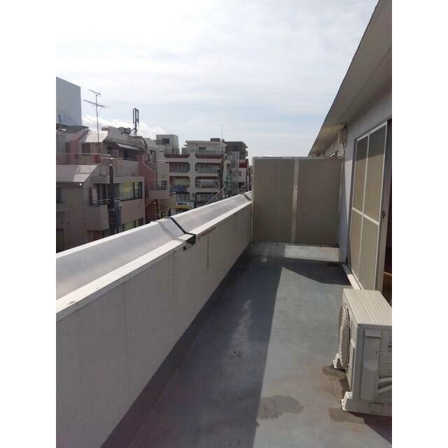 セントラルビルのバルコニー|日当たり良好バルコニー