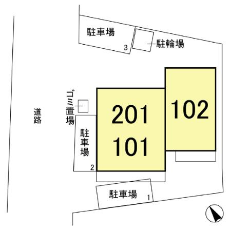 ＬＡ ＣＯＮＦＯＲの区画図