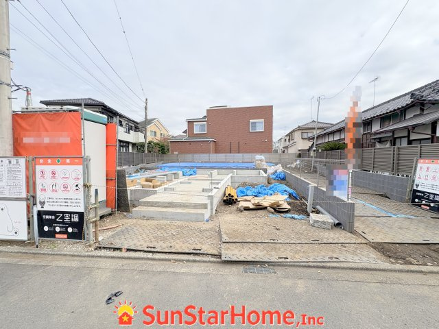 【サンスターホーム】福生市熊川　全館空調住宅1号棟の外観
