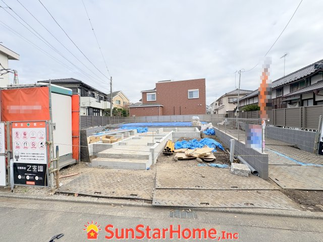 【サンスターホーム】福生市熊川　全館空調住宅1号棟の外観