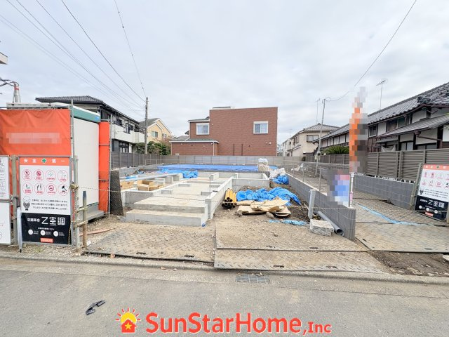 【サンスターホーム】福生市熊川　全館空調住宅1号棟の駐車場