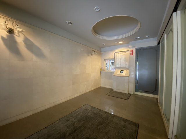 イーストヒルズ矢野弐番館のエントランス