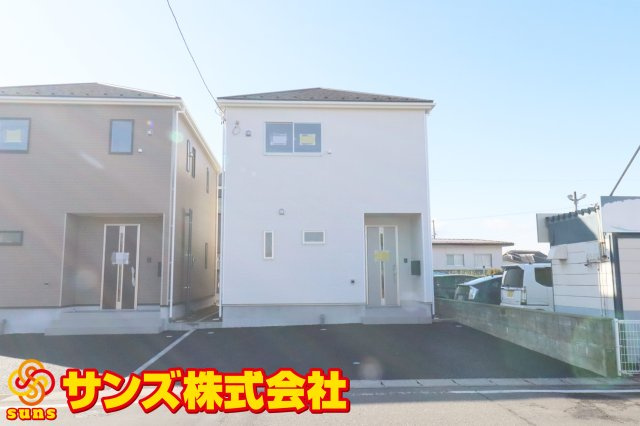 郡山市安積町荒井字柴宮山　　　1号棟　　朝日が丘小学校、郡山第７中学区の外観|北側から見た外観