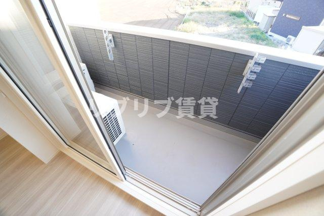 ヴィラージュのバルコニー