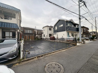 【前面道路含む現地写真】 | 川越市的場　建築条件なし売地　東武東上線『霞ヶ関駅』徒歩10分　【霞ヶ関東小学】