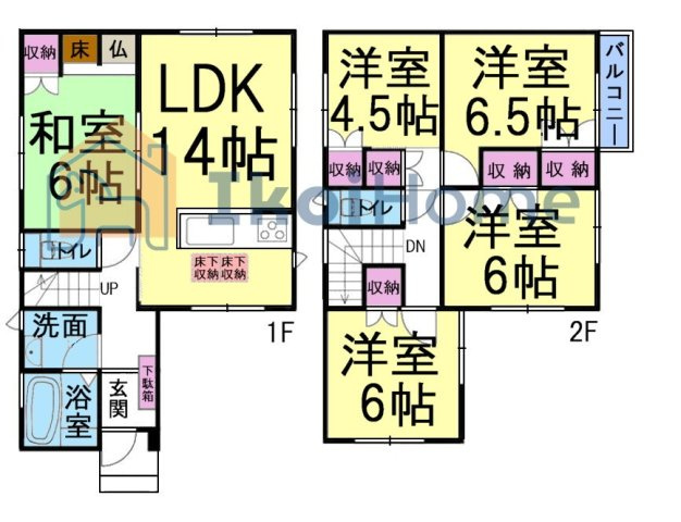 神戸市西区玉津町高津橋　中古戸建の間取り|【ホームページに現地動画掲載中】●年中無休：当日予約可●建物は丁寧に使用っされております！