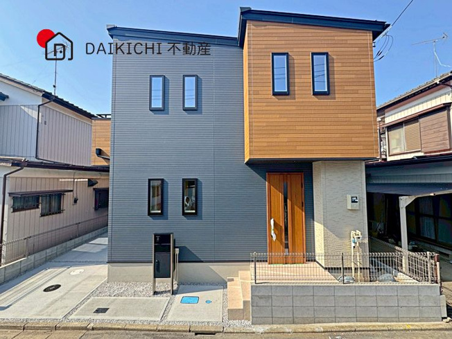 【外観】 | 桶川市西2丁目　新築戸建　全1棟　1号棟 | 
