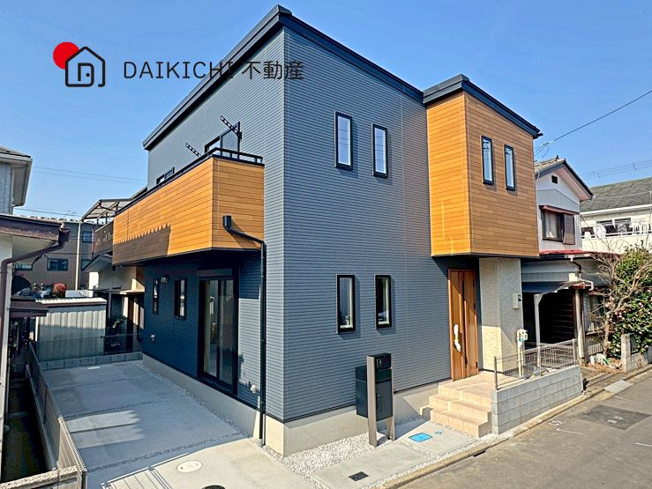 【前面道路含む現地写真】 | 桶川市西2丁目　新築戸建　全1棟　1号棟