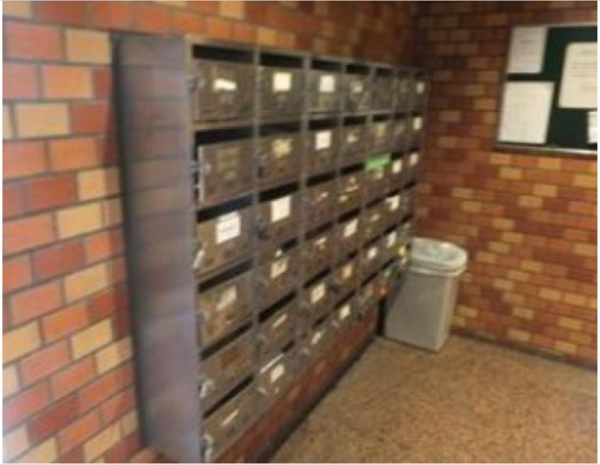 ペガサスマンション恵比寿　最上階　ハイサッシ　分譲　常時ゴミ出し可のロビー