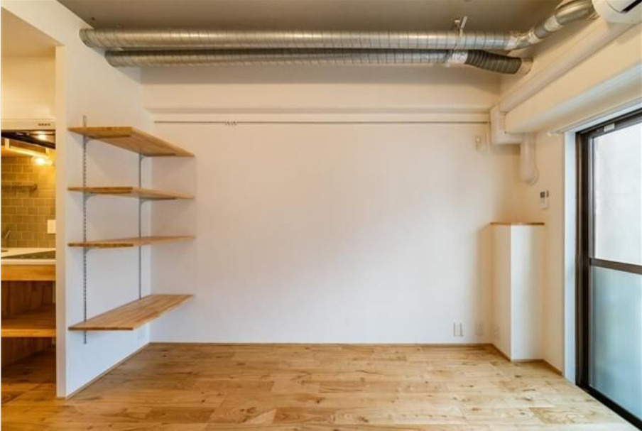 ペガサスマンション恵比寿　最上階　ハイサッシ　分譲　常時ゴミ出し可の居間・リビング