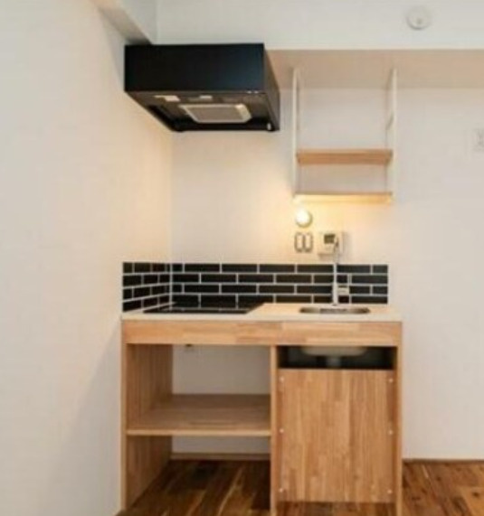 ペガサスマンション恵比寿　最上階　ハイサッシ　分譲　常時ゴミ出し可のキッチン