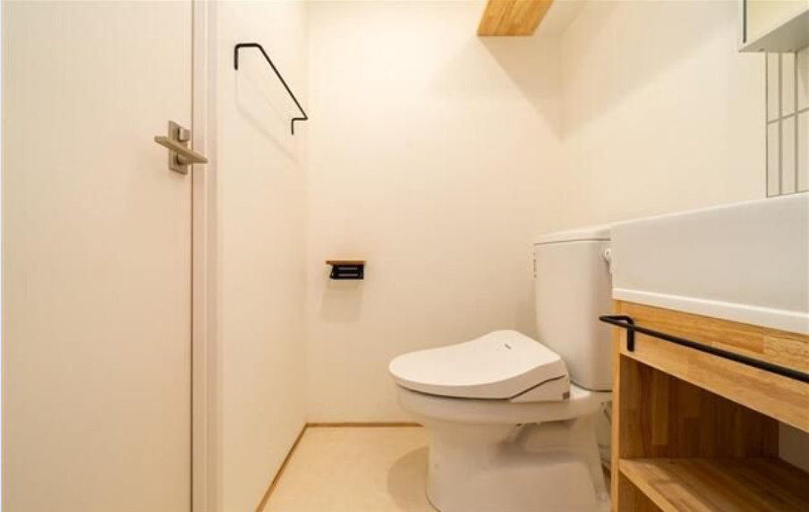 ペガサスマンション恵比寿　最上階　ハイサッシ　分譲　常時ゴミ出し可のトイレ