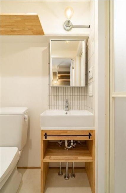 ペガサスマンション恵比寿　最上階　ハイサッシ　分譲　常時ゴミ出し可の洗面所