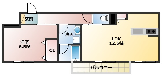 【間取り】 | シャーメゾン寝屋川中央