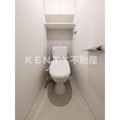 【トイレ】 | コンフォリア南品川 | コンパクトで使いやすいトイレです