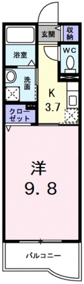 プリマヴェーラエルモッサの間取り