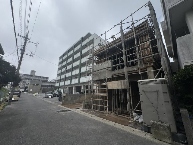 西原上原（全2棟）ラスト1号棟の前面道路含む現地写真|※北東6m道路♪