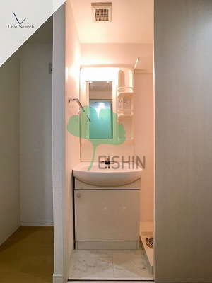 【洗面所】 | アイセレブ祇園 | シンプルで使いやすい洗面台です！