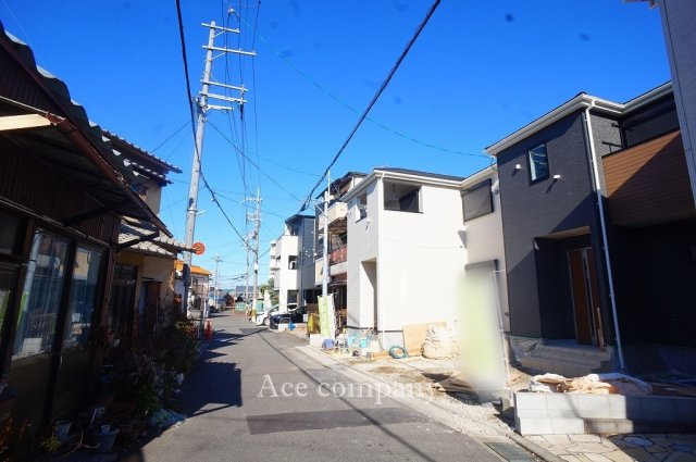 【外観】 | 八尾市山本町北7丁目　【2号棟/全2棟】 | 【只今建築中！現地2025年12月1日現在☆】