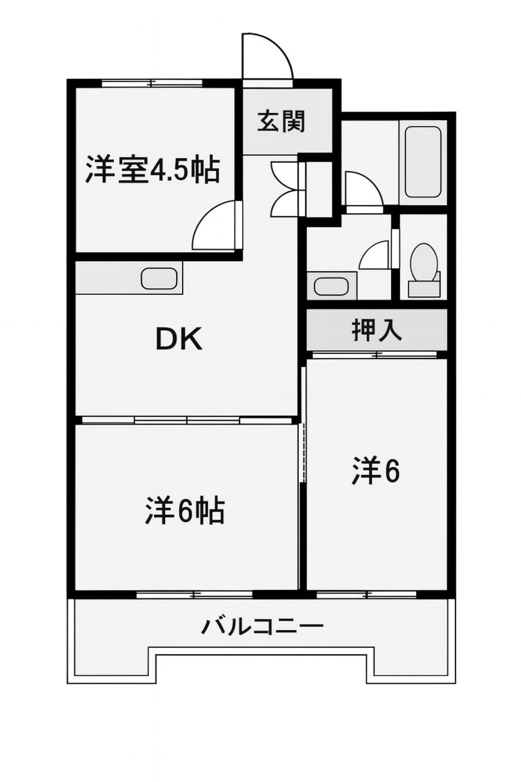高津レジデンスの間取り