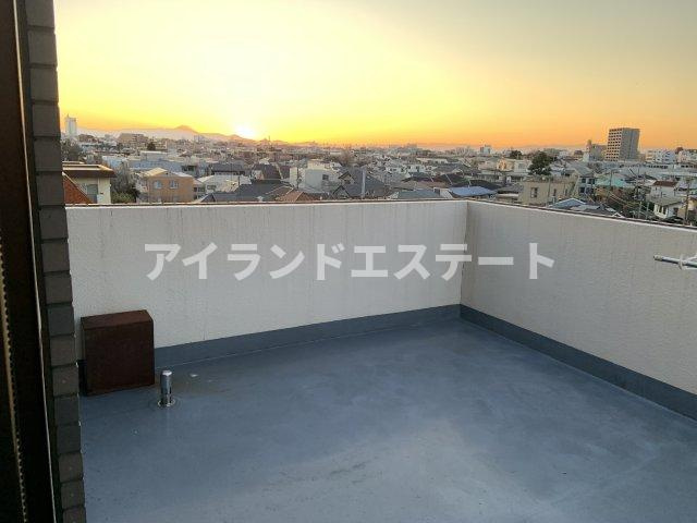 米勢ビル　フルリフォーム予定　オートロック　ルーフバルコニーのバルコニー