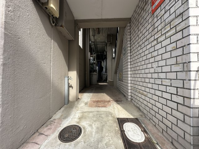 新オリオノマンションのエントランス