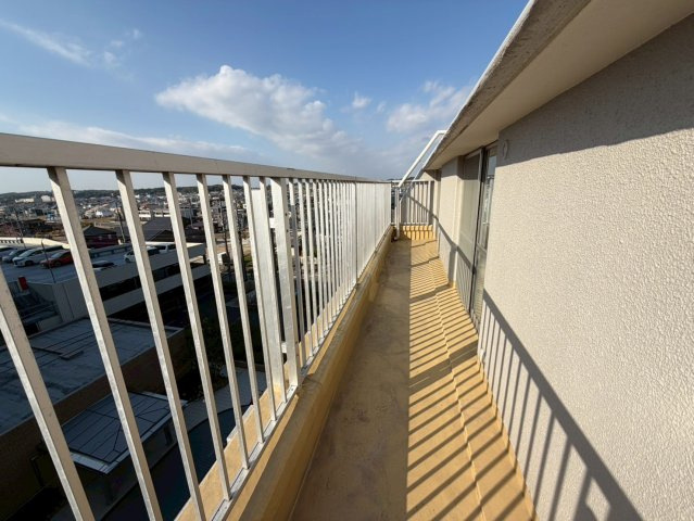 ネオハイツ森林公園Aのバルコニー