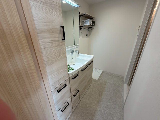 ネオハイツ森林公園Aの洗面所