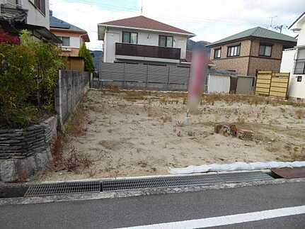 広島市安佐北区口田２丁目 の前面道路含む現地写真