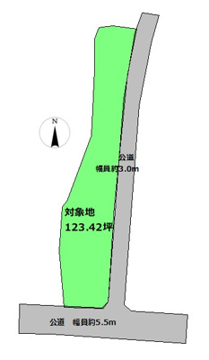 【区画図】 | 北区植木町広住土地
