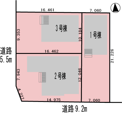 【区画図】 | 各務原市川島渡町