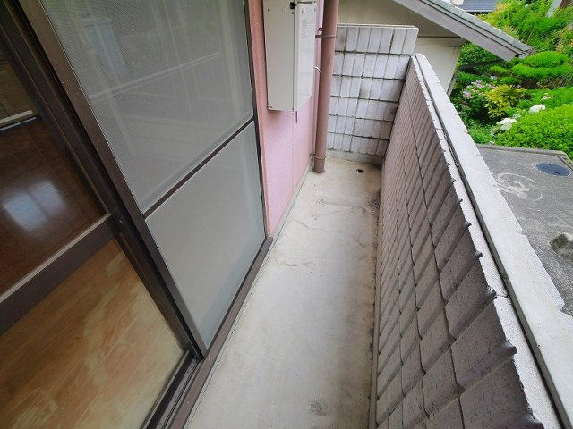 はいつ武本のバルコニー