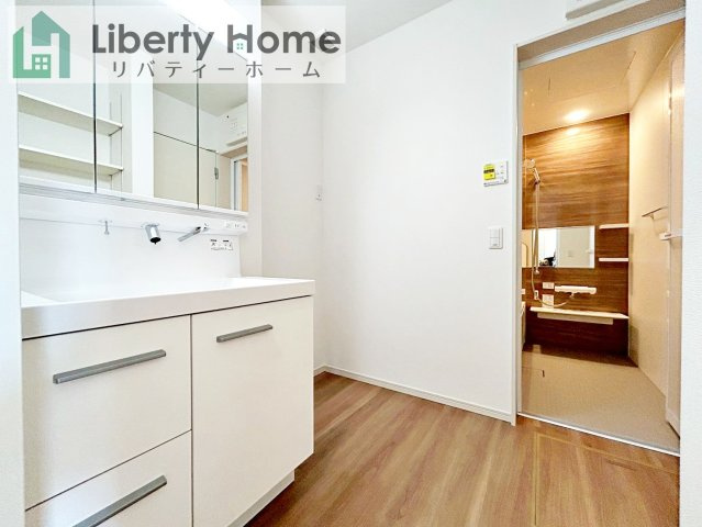 日立市東金沢町9期　新築戸建　4号棟の脱衣所